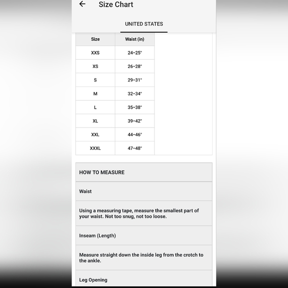 Mens American Eagle 24/7 Printed Active Leggings - Picture 4 of 6